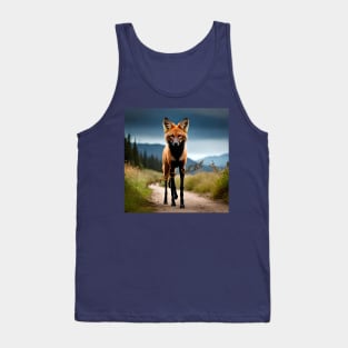 Maned wolf Tank Top